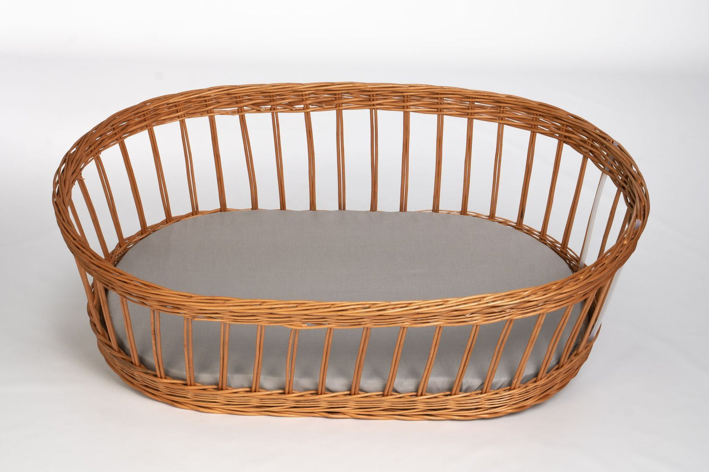 Baby-Spannbettlaken aus Bio-Baumwolle (oval)
