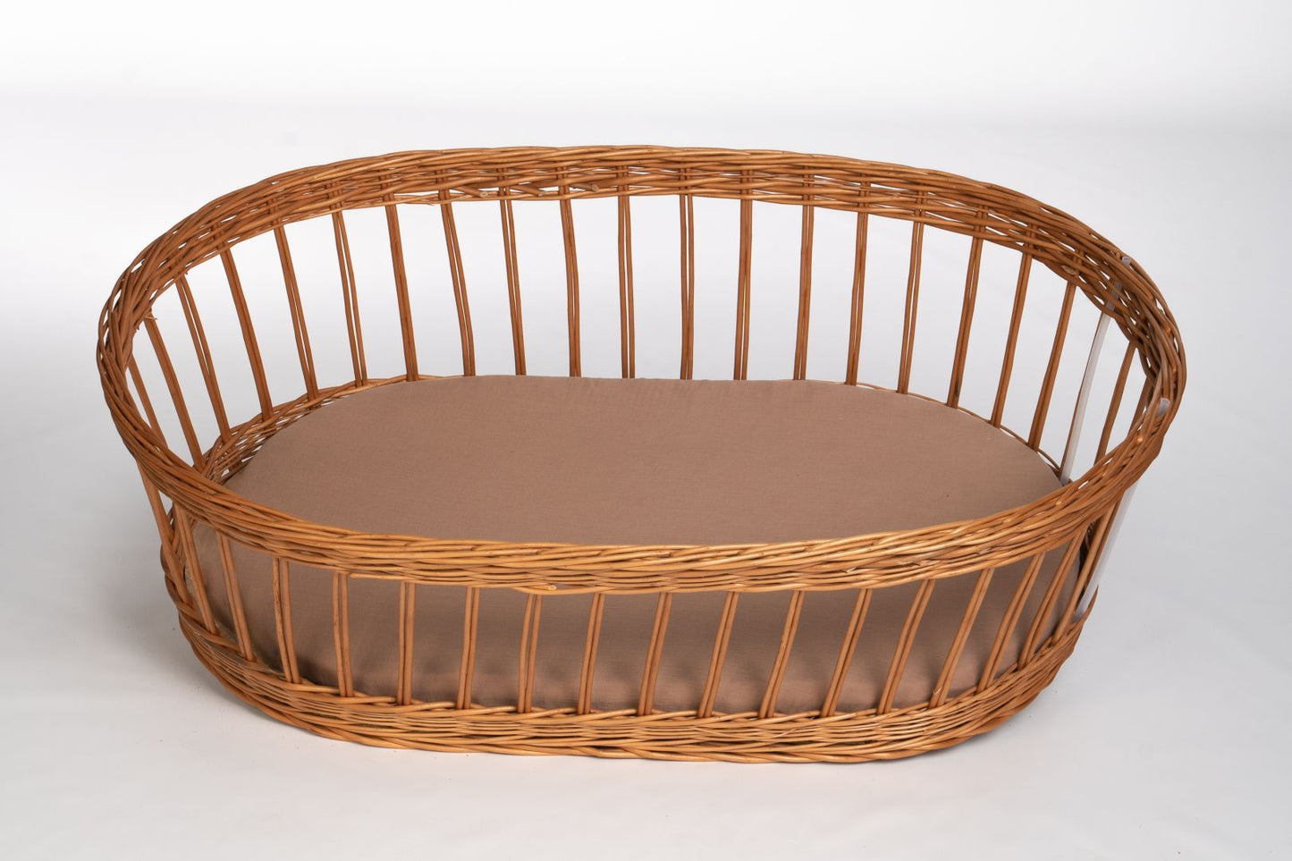 Baby-Spannbettlaken aus Bio-Baumwolle (oval)