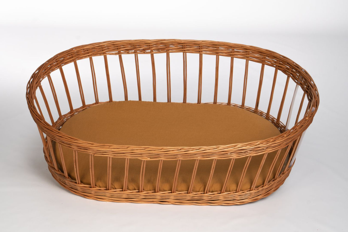 Baby-Spannbettlaken aus Bio-Baumwolle (oval)
