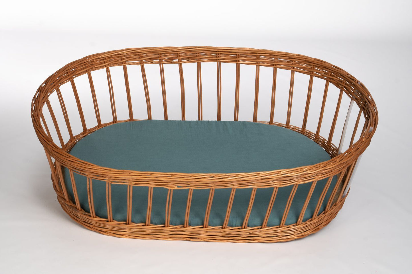 Baby-Spannbettlaken aus Bio-Baumwolle (oval)