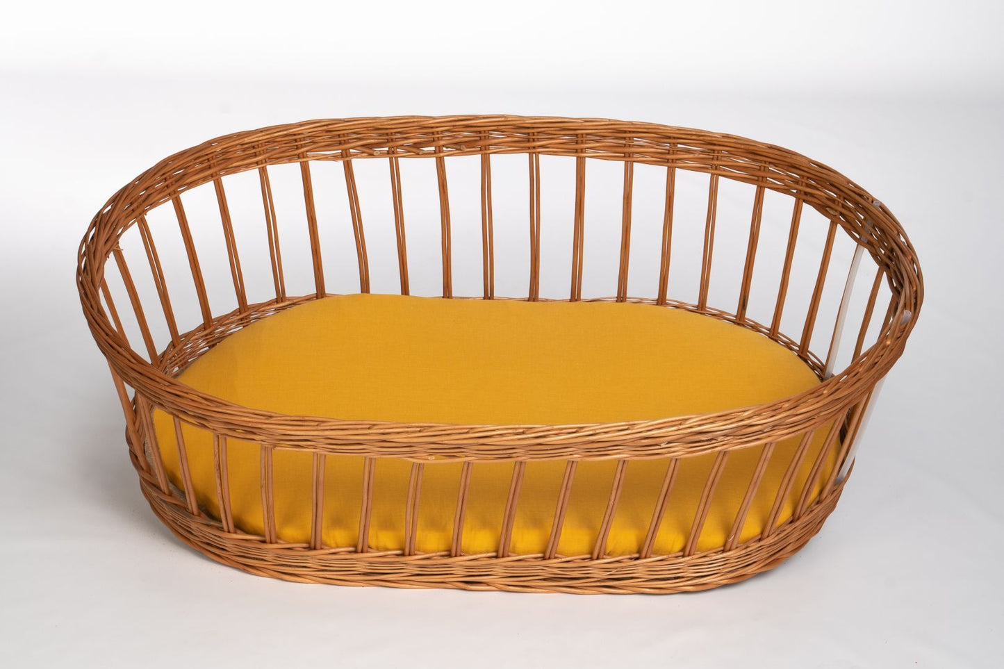 Baby-Spannbettlaken aus Bio-Baumwolle (oval)