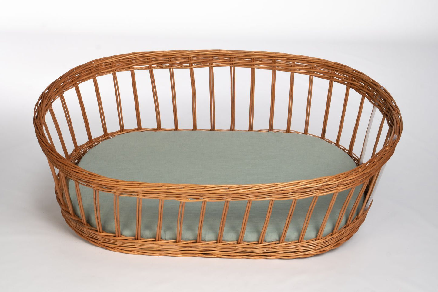 Baby-Spannbettlaken aus Bio-Baumwolle (oval)