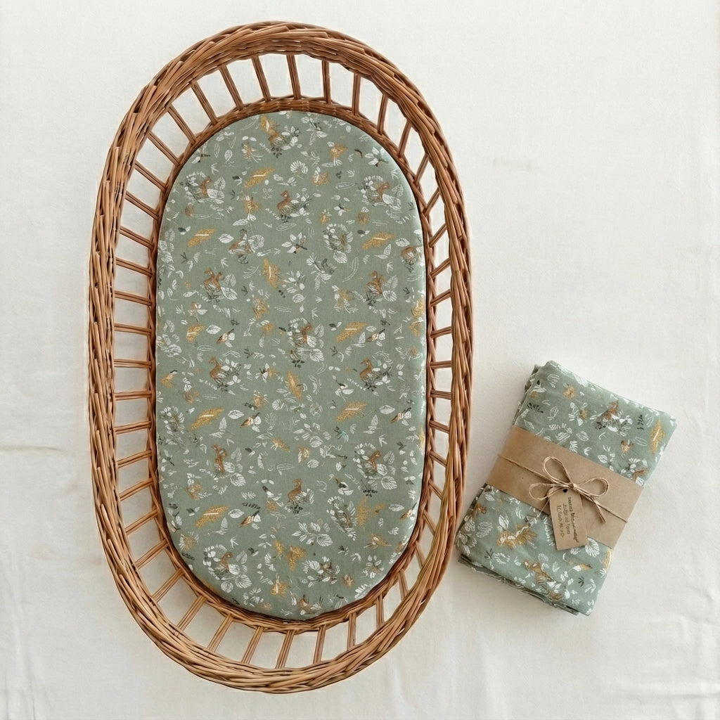 Fitted sheet oval