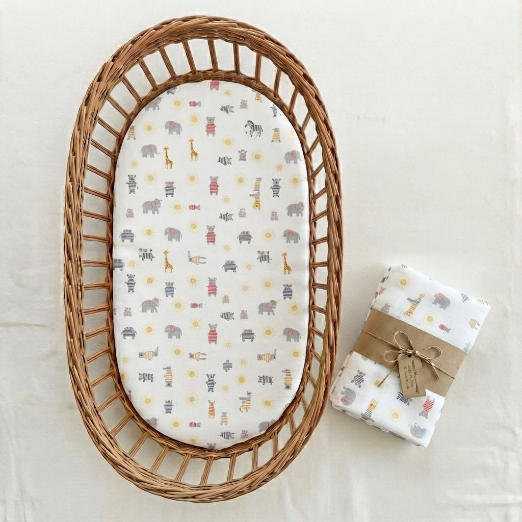 Fitted sheet oval