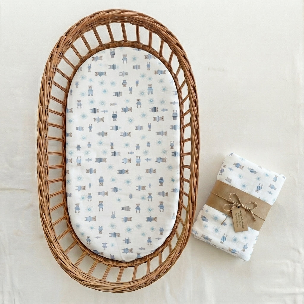 Fitted sheet oval