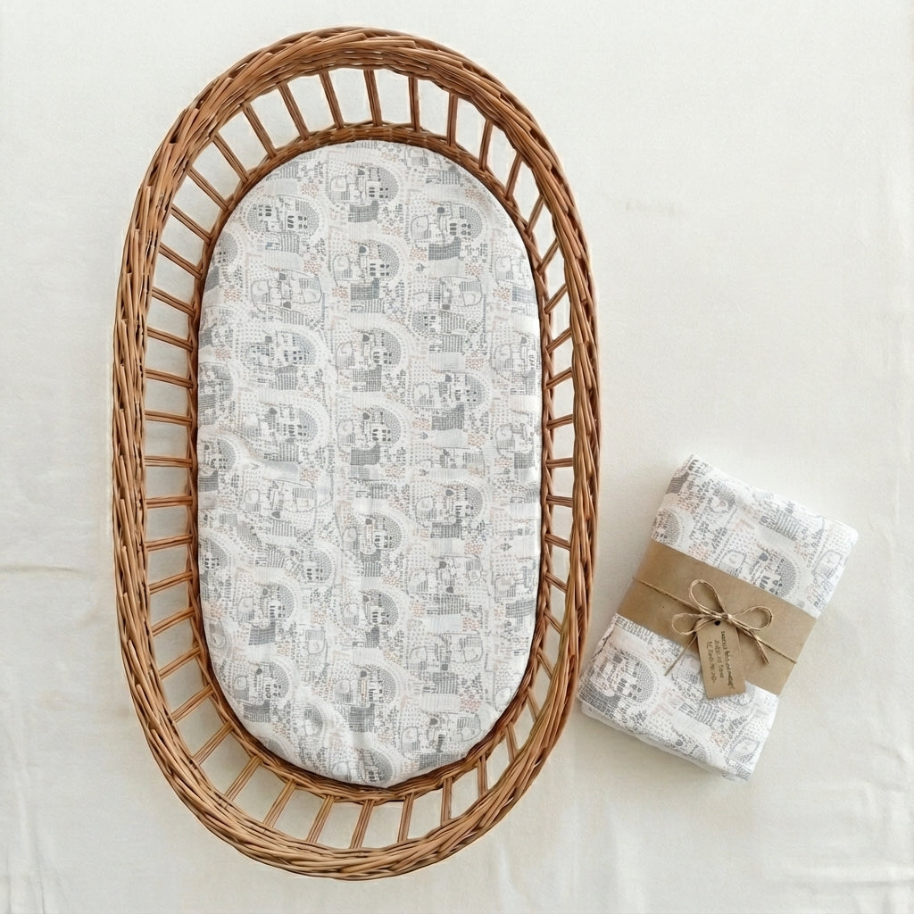 Fitted sheet oval