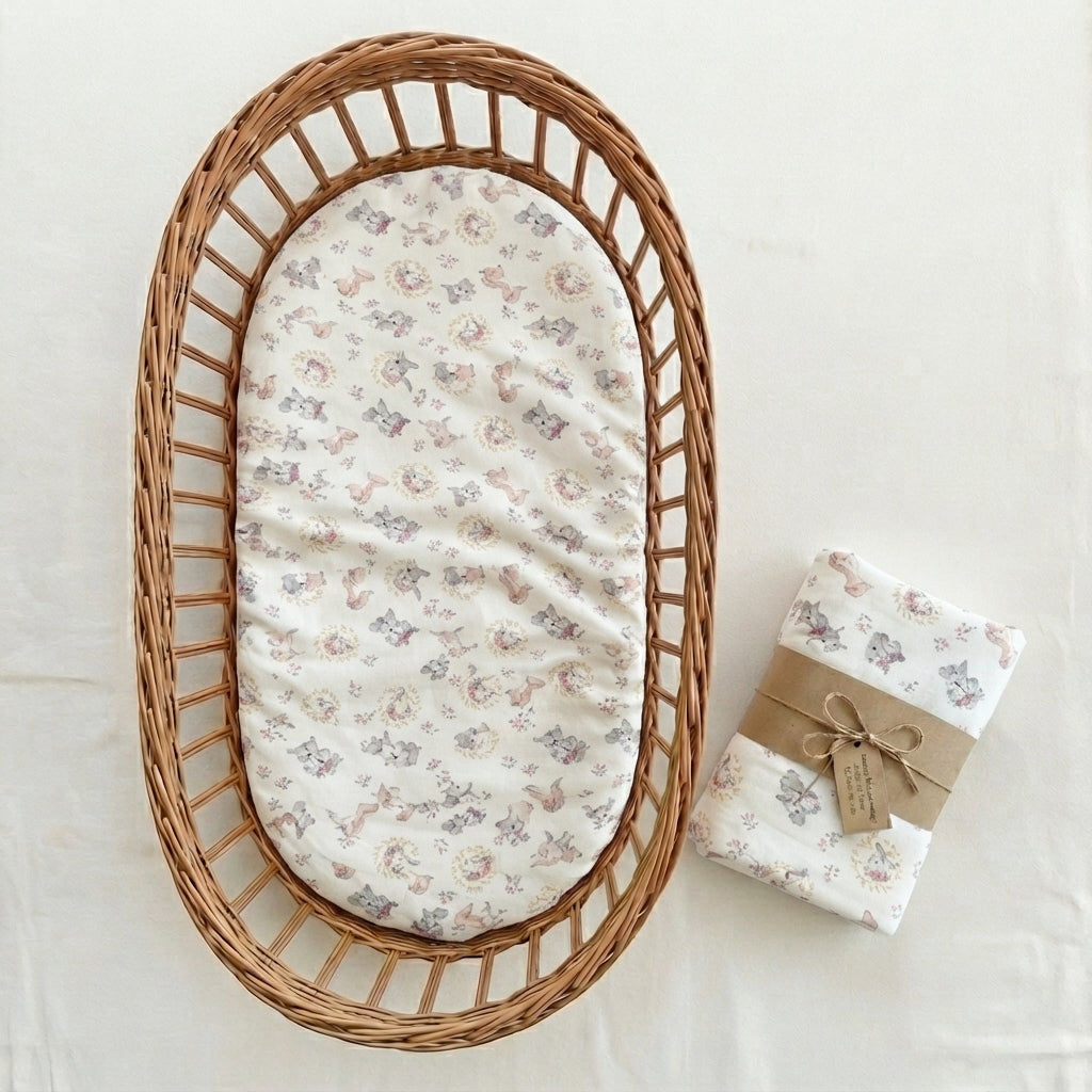 Fitted sheet oval