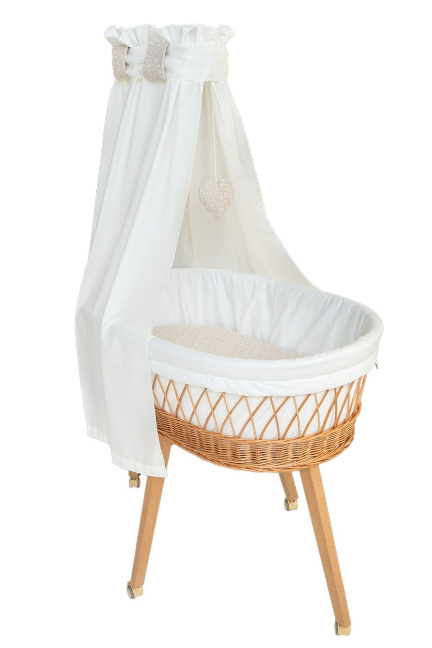 Babybett Lounge natur Musselin, nature's Harmony